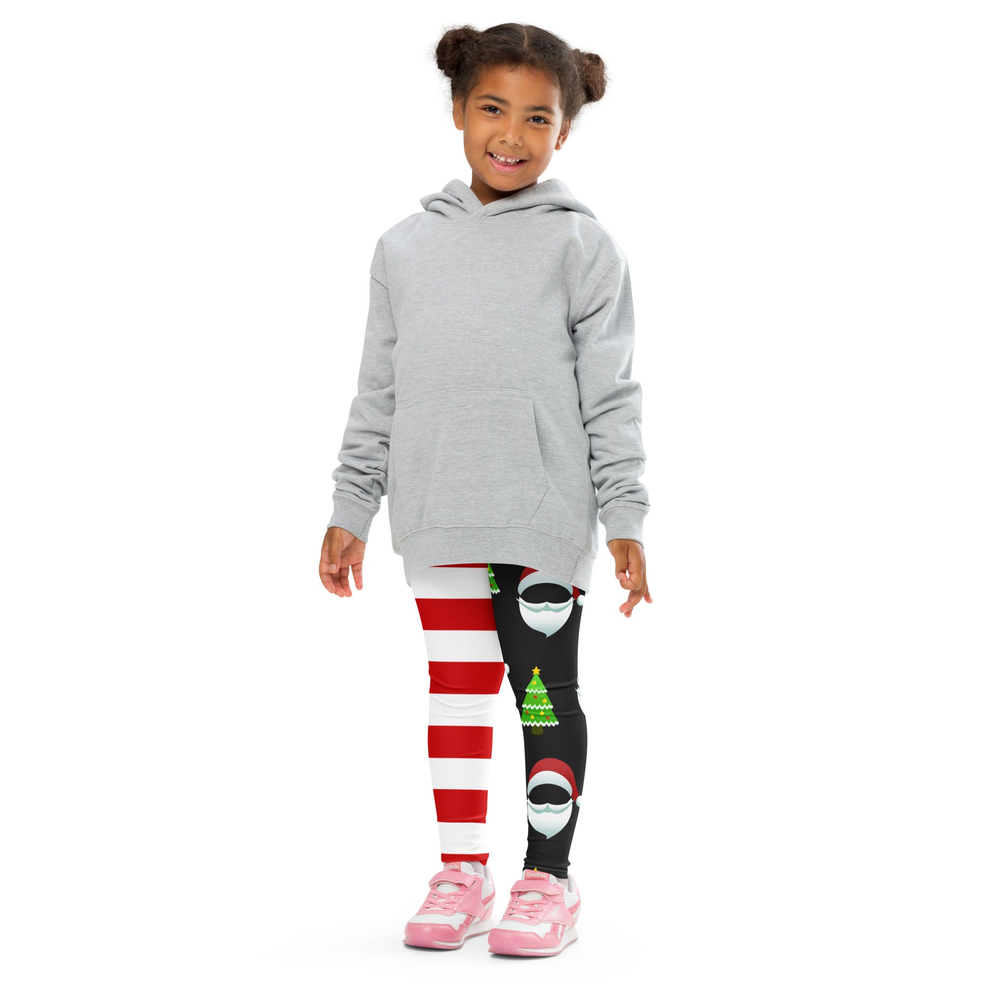 Santa Claus Stripes Kid's Leggings