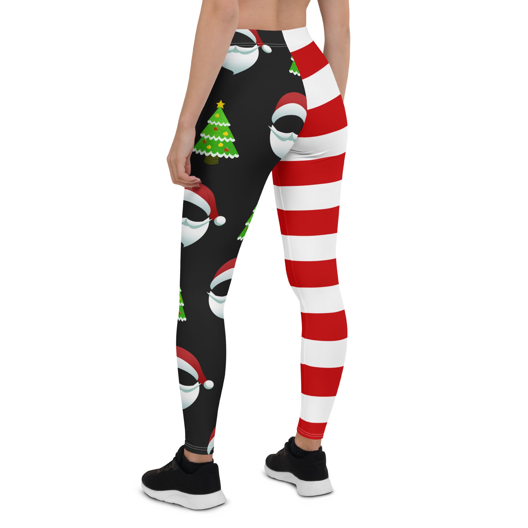 Santa Claus Stripes Leggings