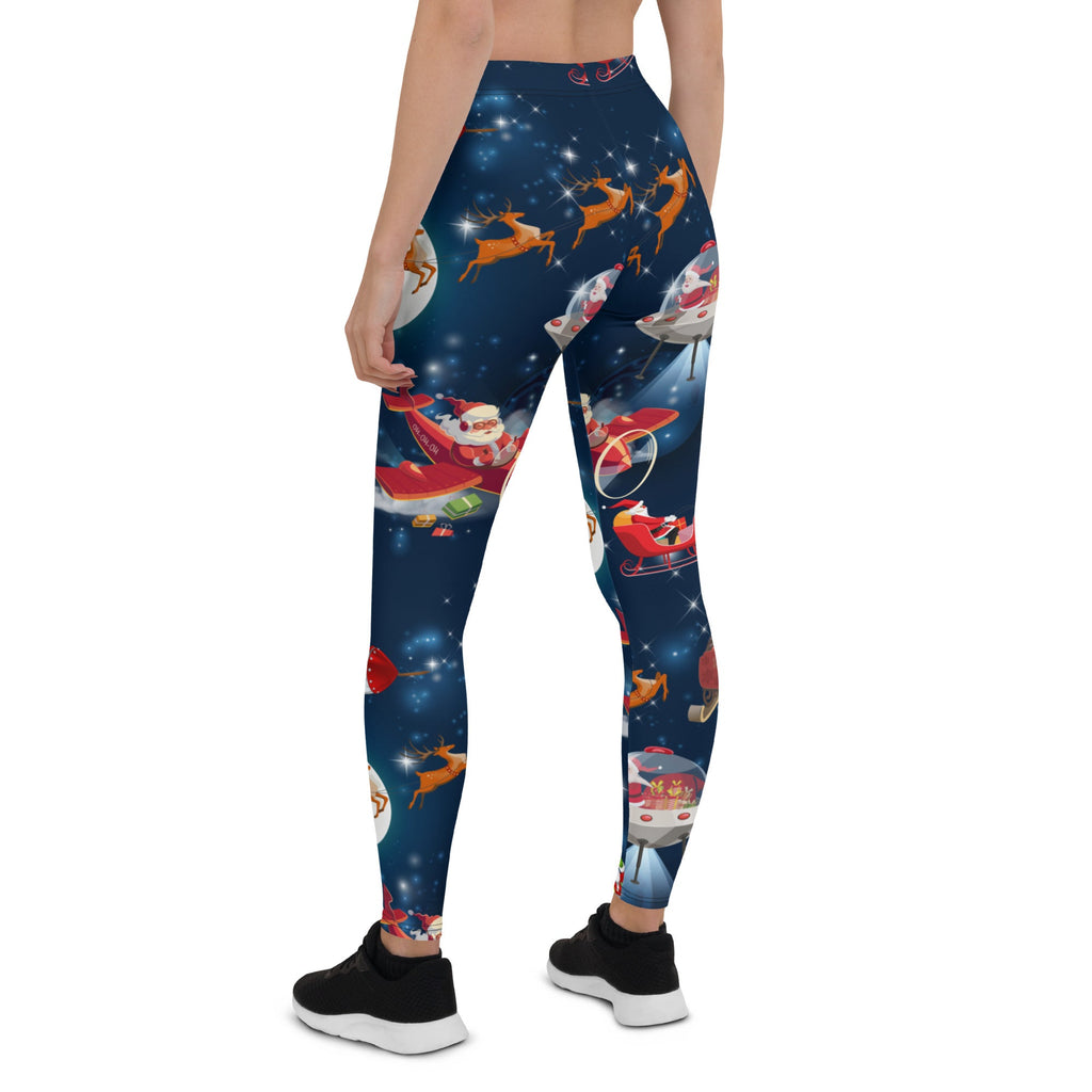 Santa Express Leggings