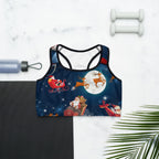 Santa Express Sports Bra
