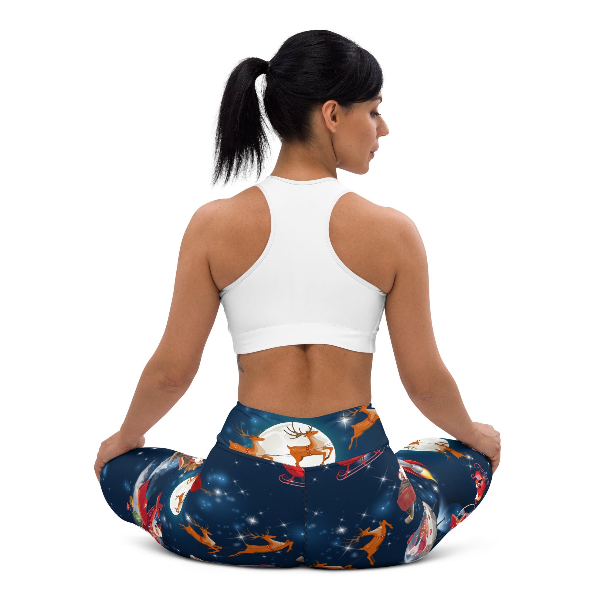 Santa Express Yoga Leggings