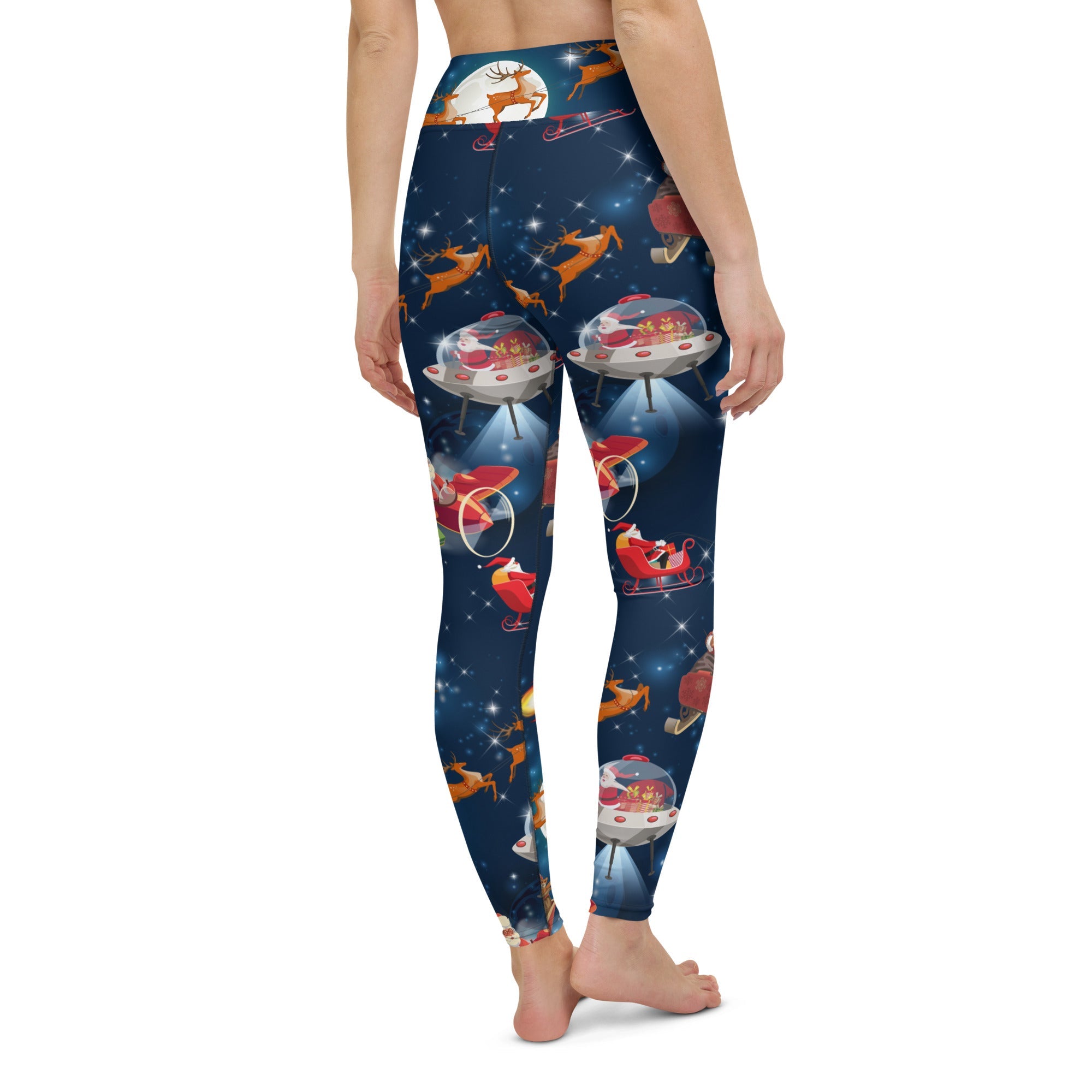 Santa Express Yoga Leggings