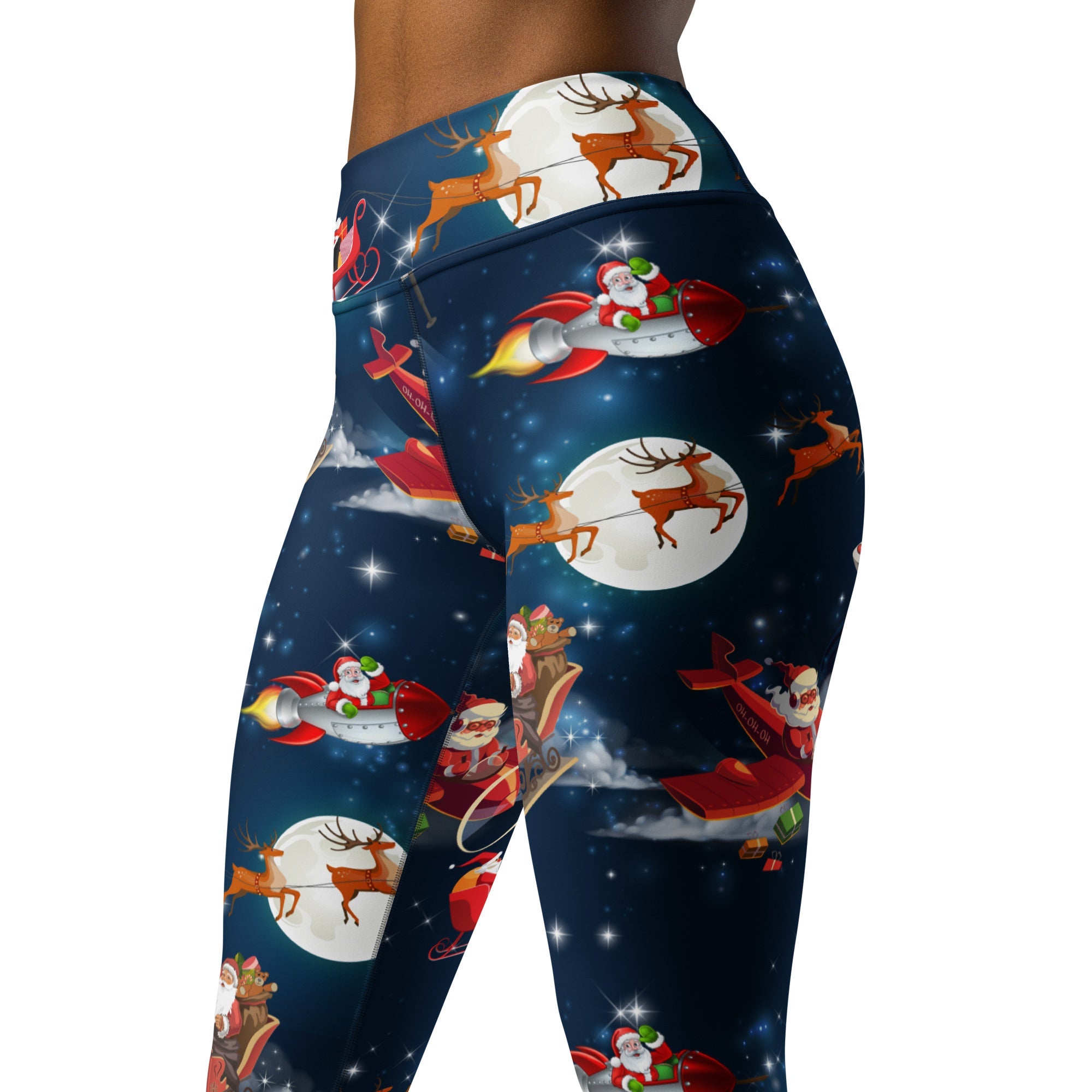 Santa Express Yoga Leggings