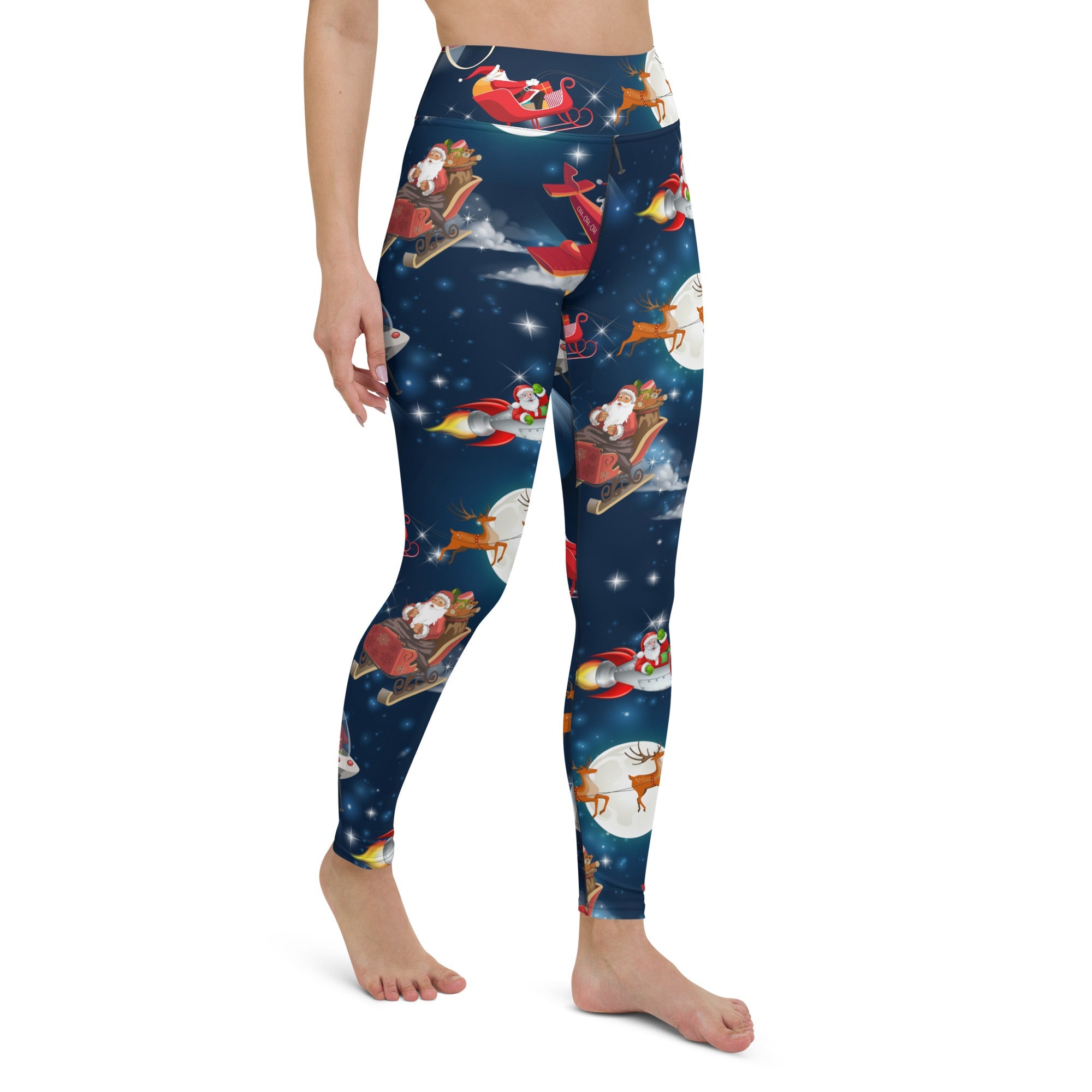 Santa Express Yoga Leggings