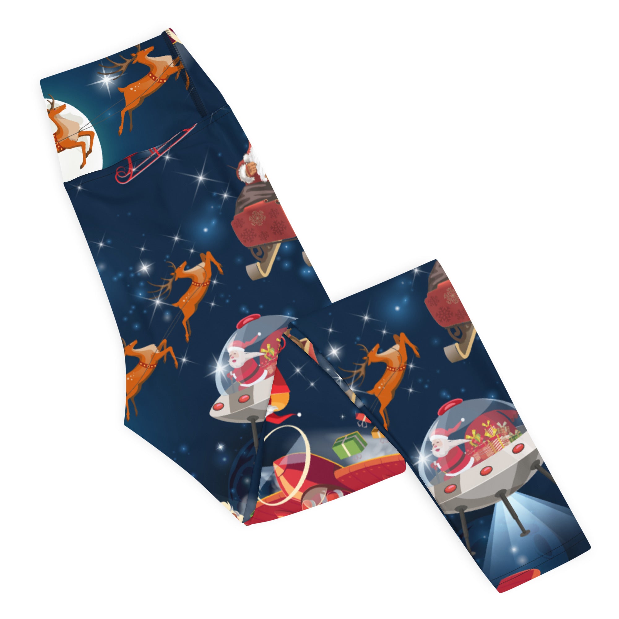 Santa Express Yoga Leggings