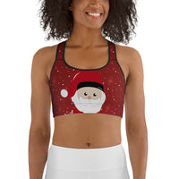 Santa Magic Sports Bra