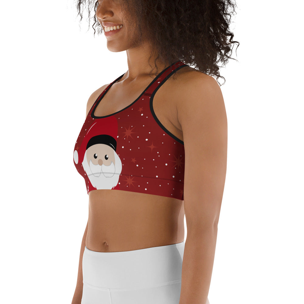 Santa Magic Sports Bra