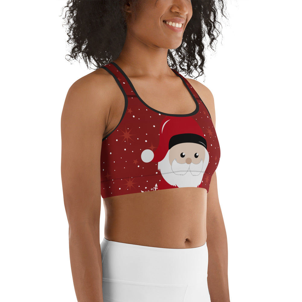 Santa Magic Sports Bra