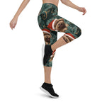 Santa Puppy Capris