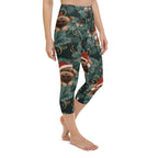 Santa Puppy Yoga Capris