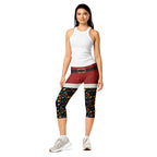 Santa's Christmas Lights Capris