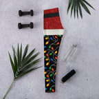 Santa's Christmas Lights Leggings