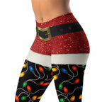 Santa's Christmas Lights Leggings