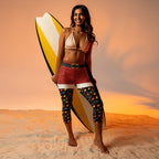 Santa's Christmas Lights Yoga Capris
