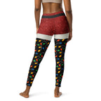 Santa's Christmas Lights Yoga Leggings
