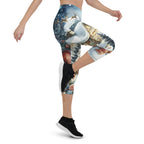 Santa's Cozy Cottage Capris