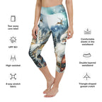 Santa's Cozy Cottage Yoga Capris