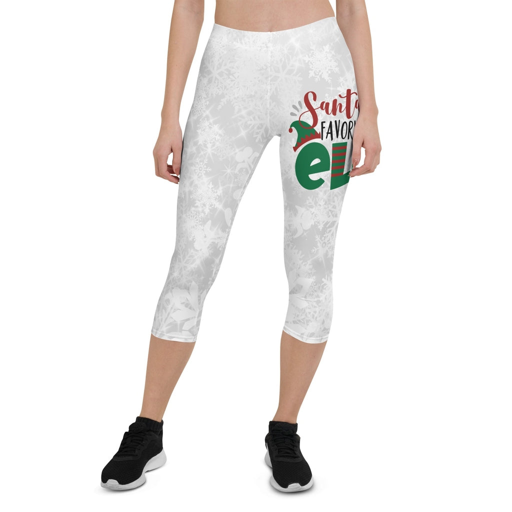 Santa's Favorite Elf Capris