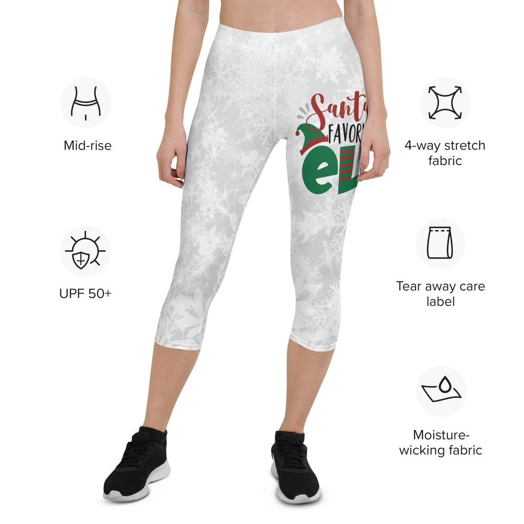 Santa's Favorite Elf Capris