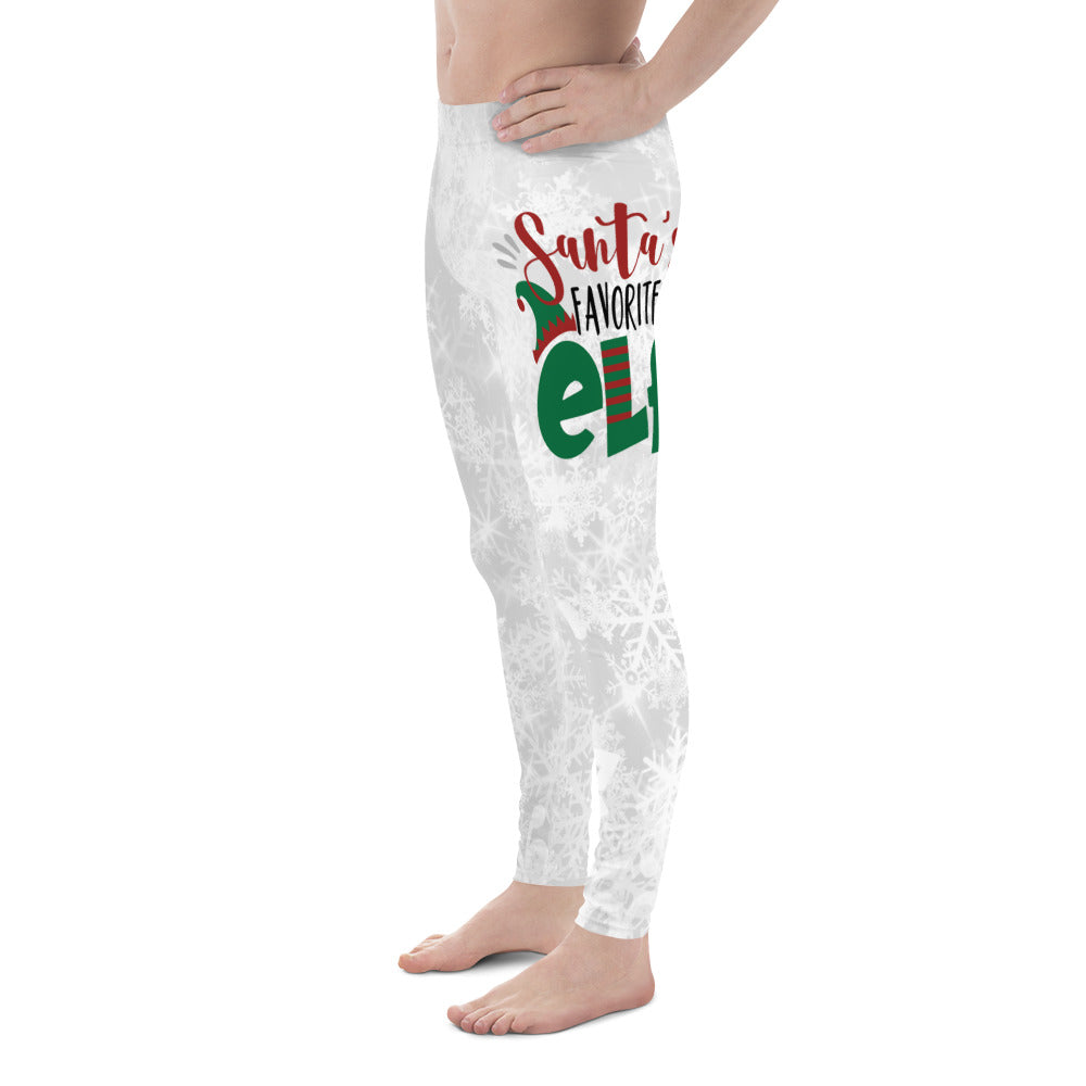 Santa's Favorite Elf Men's Leggings