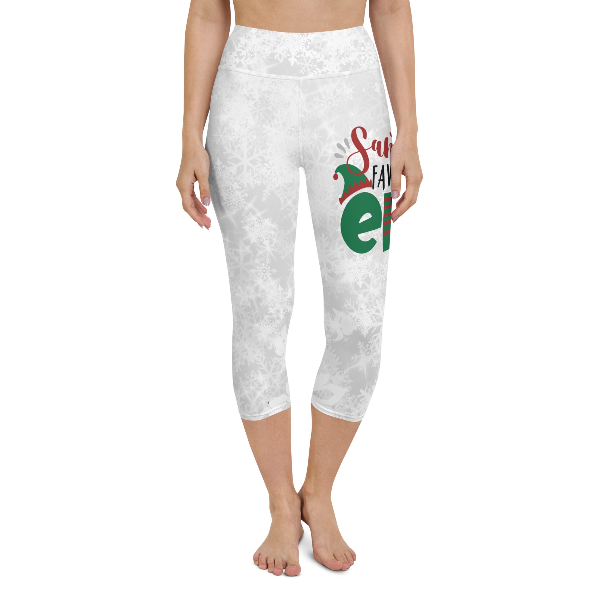 Santa's Favorite Elf Yoga Capris