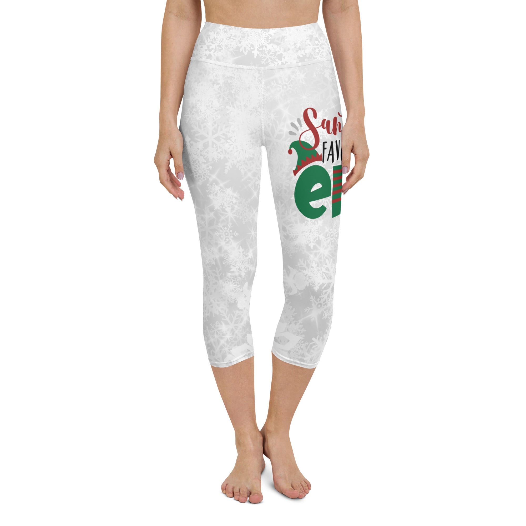 Santa's Favorite Elf Yoga Capris