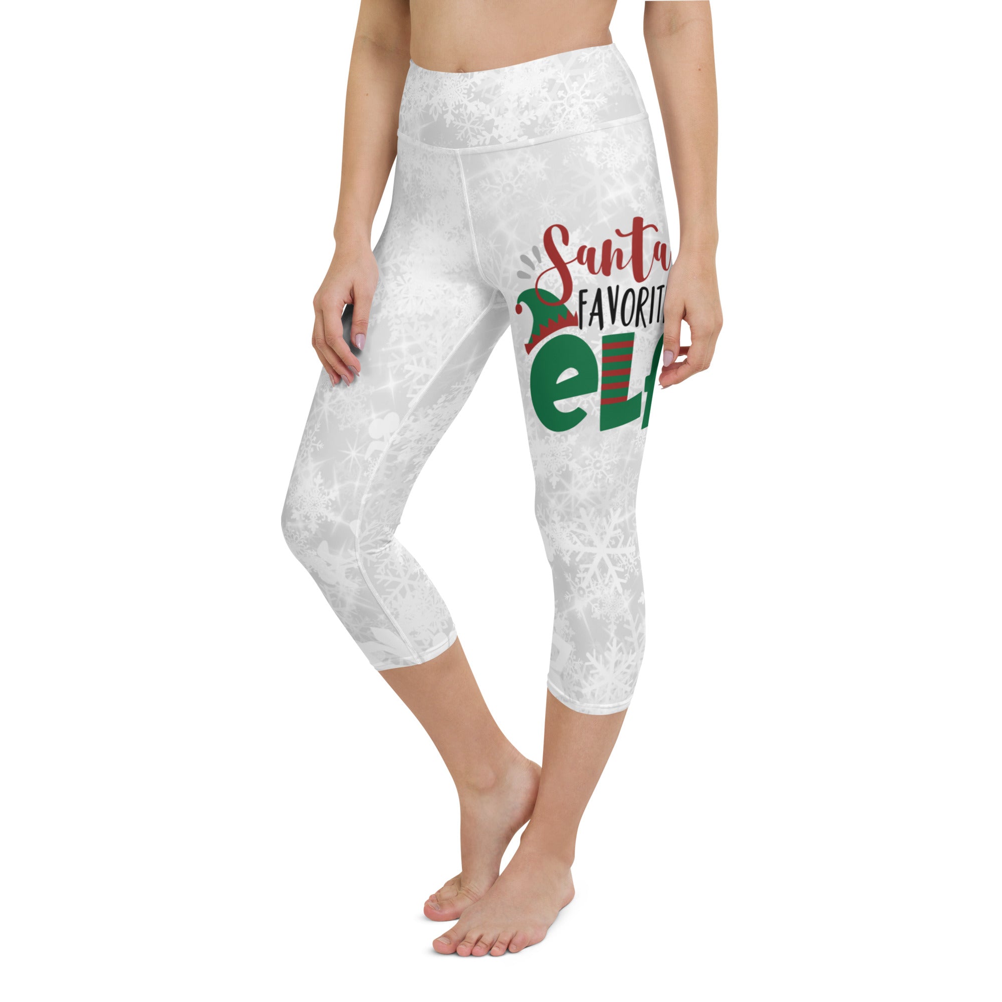 Santa's Favorite Elf Yoga Capris