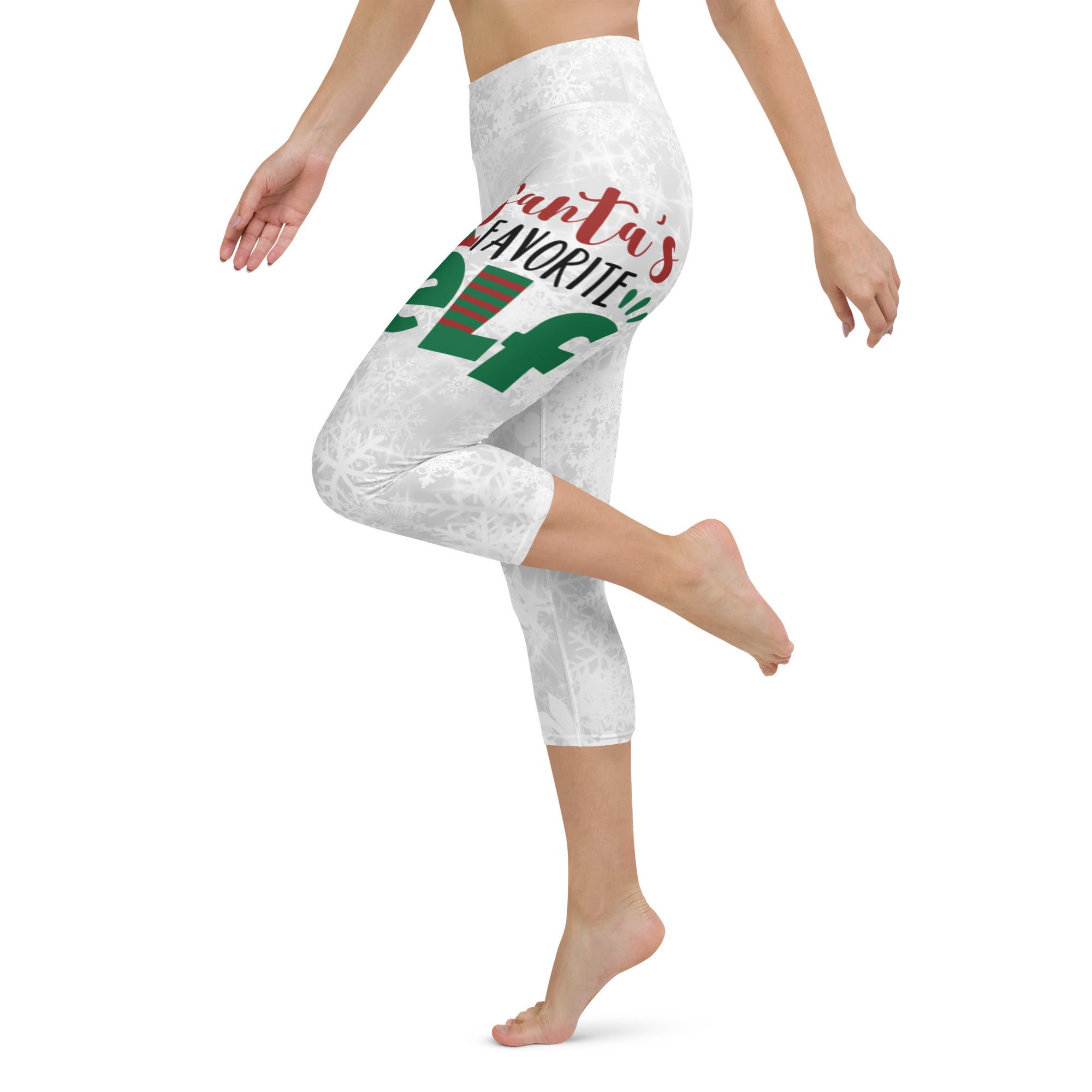 Santa's Favorite Elf Yoga Capris