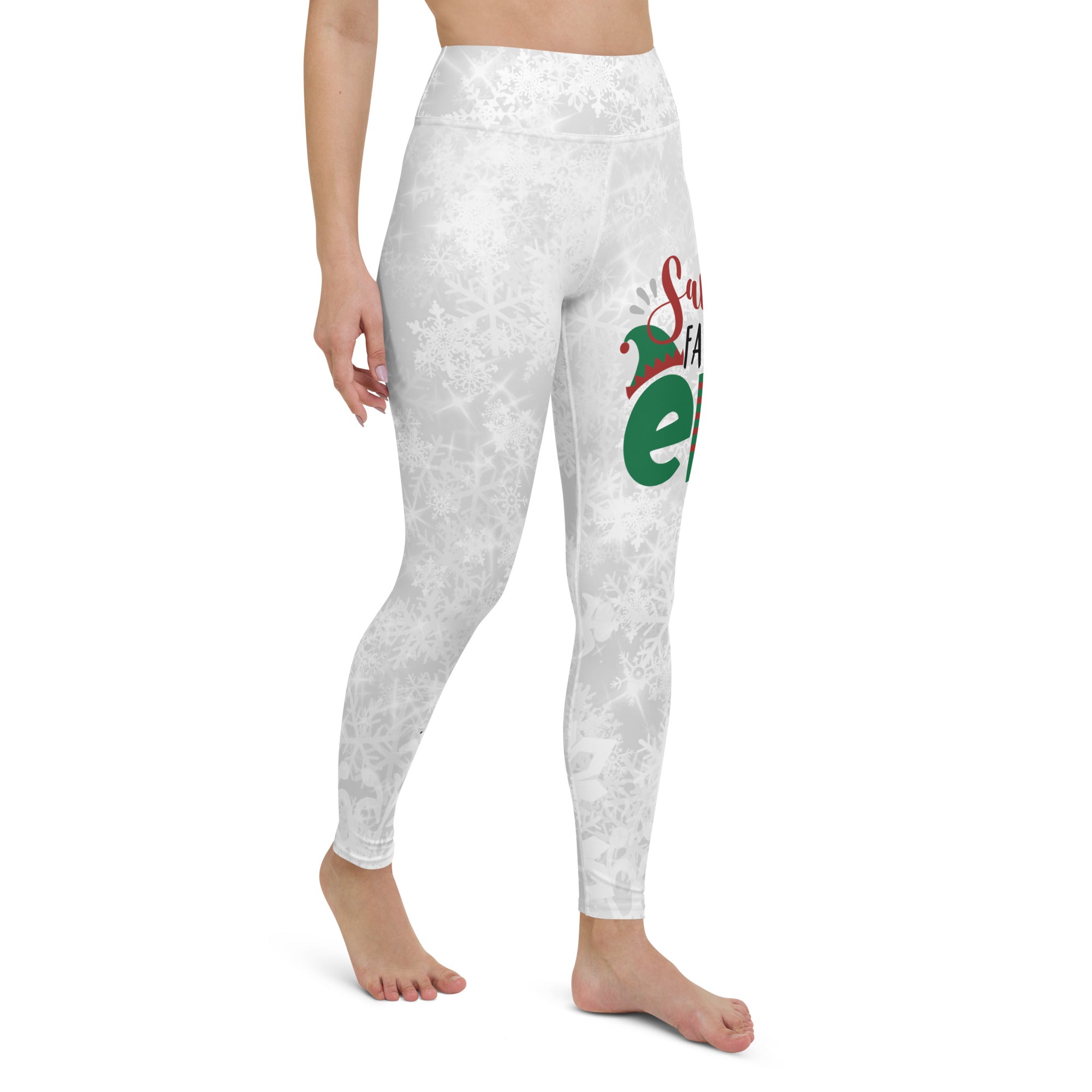 Santa's Favorite Elf Yoga Leggings