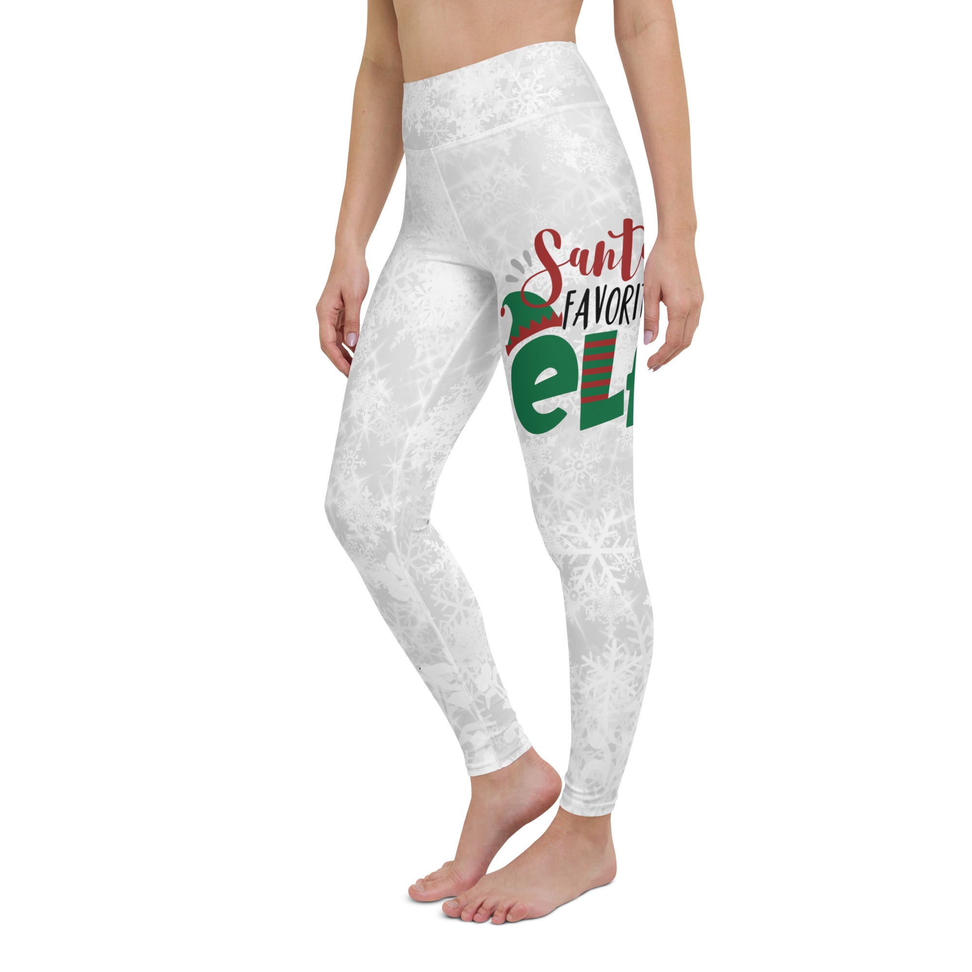 Santa's Favorite Elf Yoga Leggings