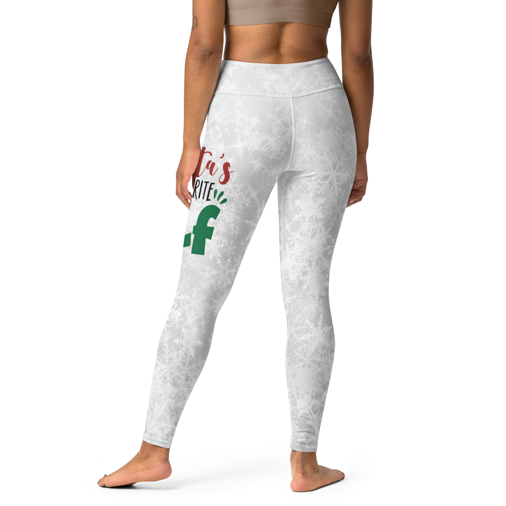 Santa's Favorite Elf Yoga Leggings