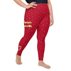 Santa's Favorite Print Plus Size Leggings