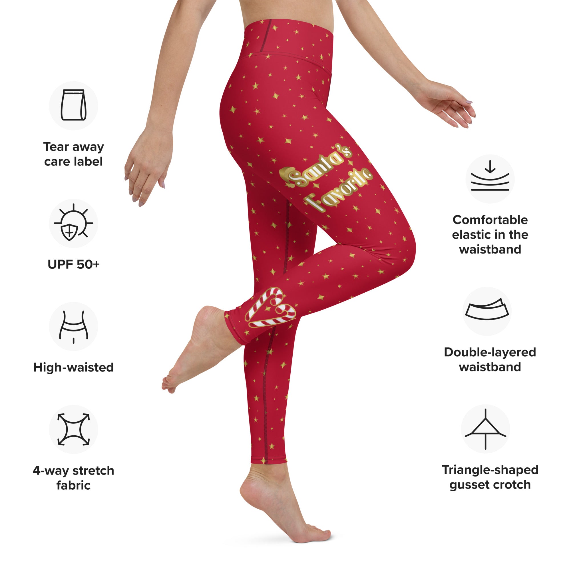 Santa's Favorite Yoga Leggings