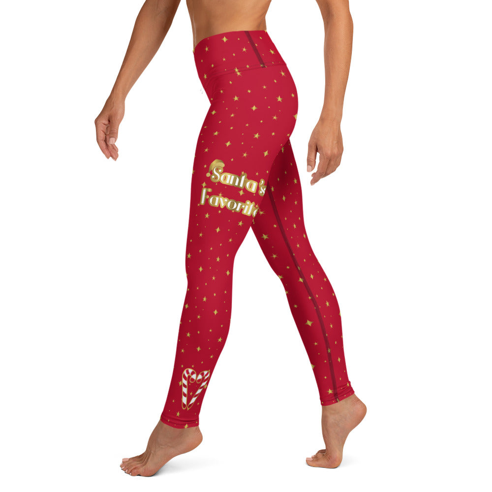 Santa's Favorite Yoga Leggings