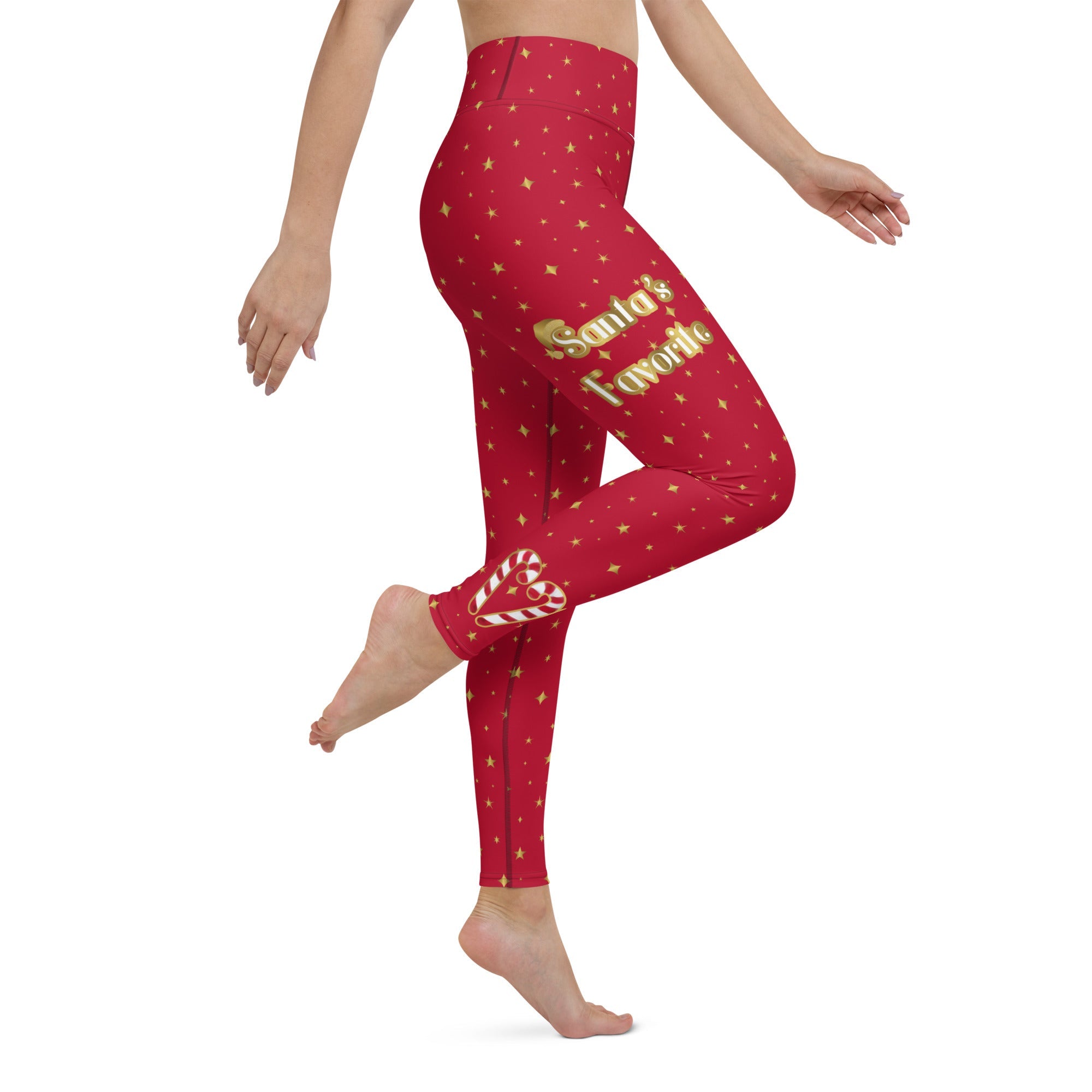 Santa's Favorite Yoga Leggings