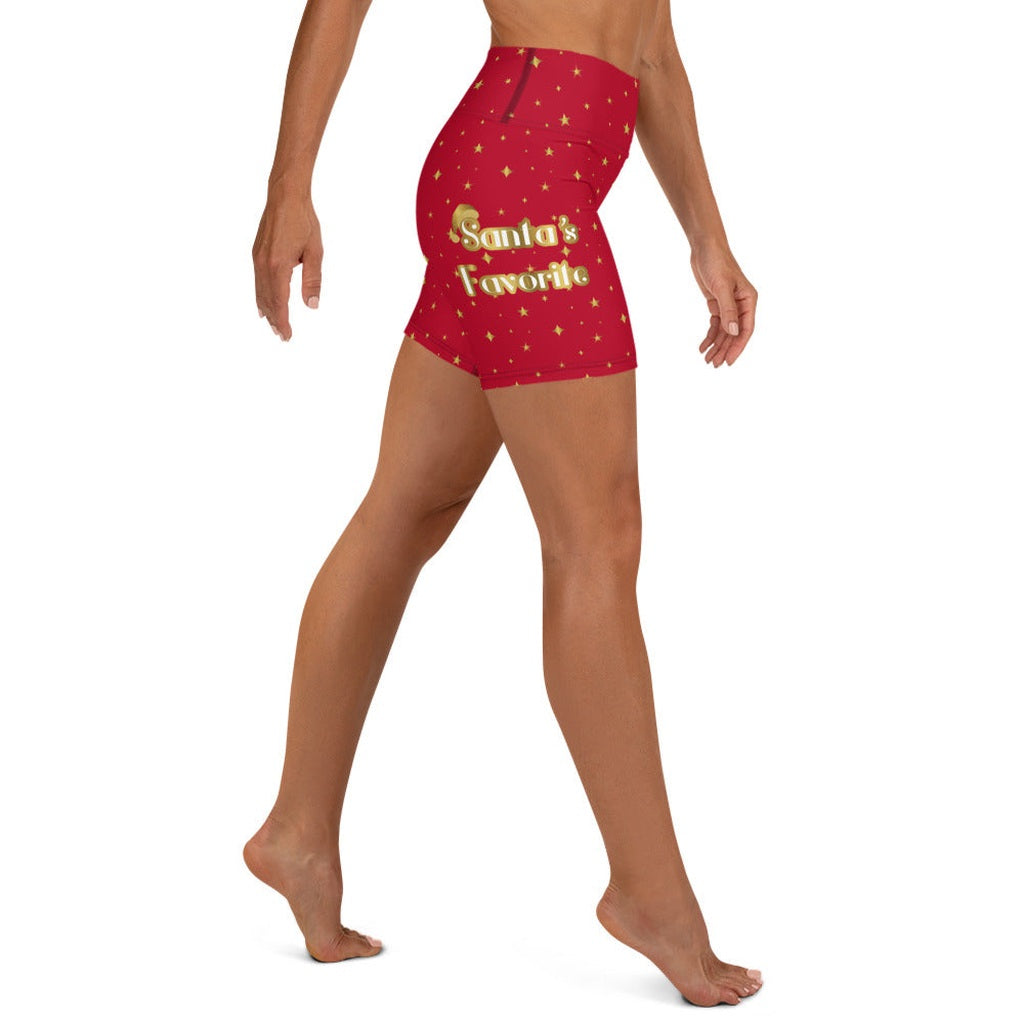 Santa's Favorite Yoga Shorts