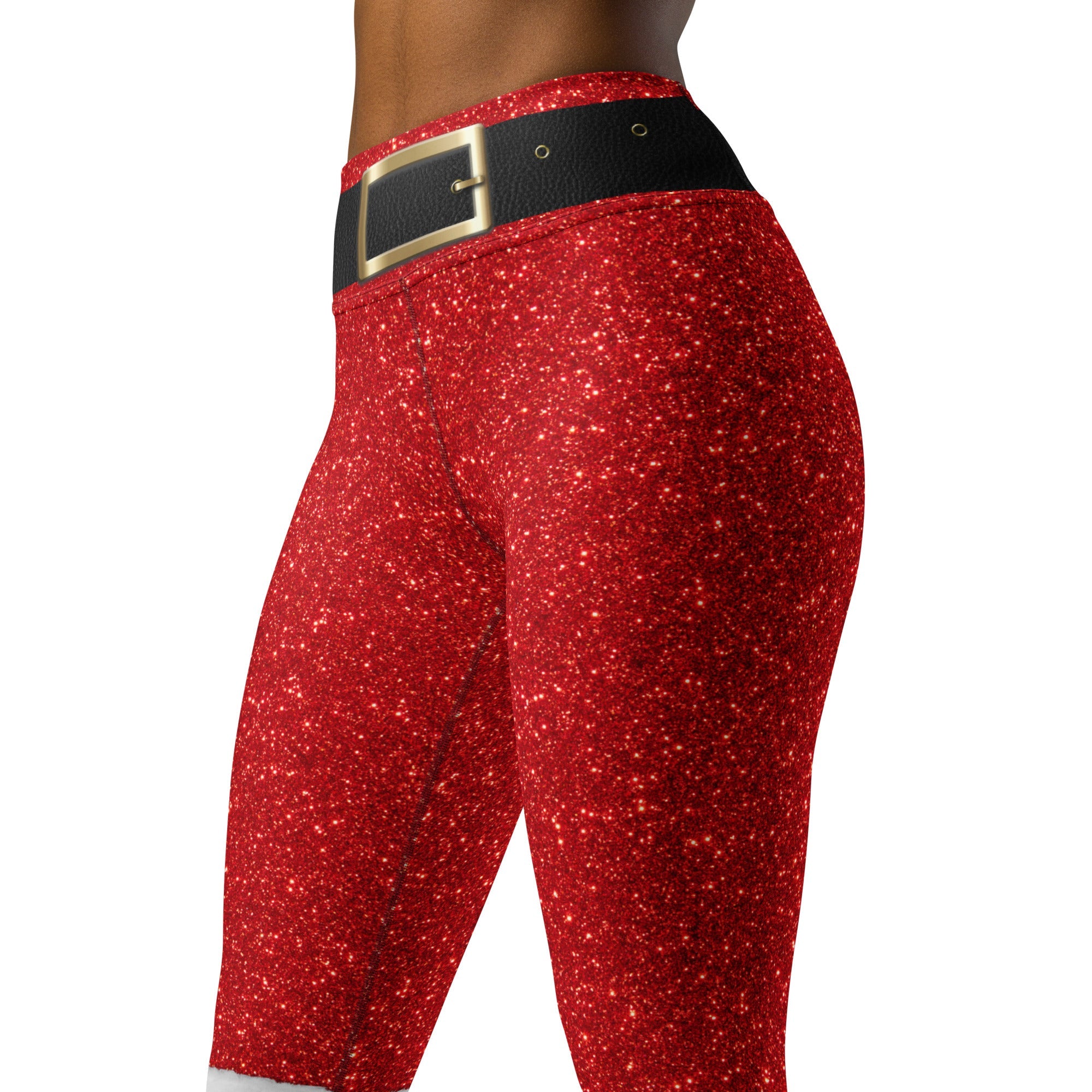 Santa's Outfit Yoga Leggings