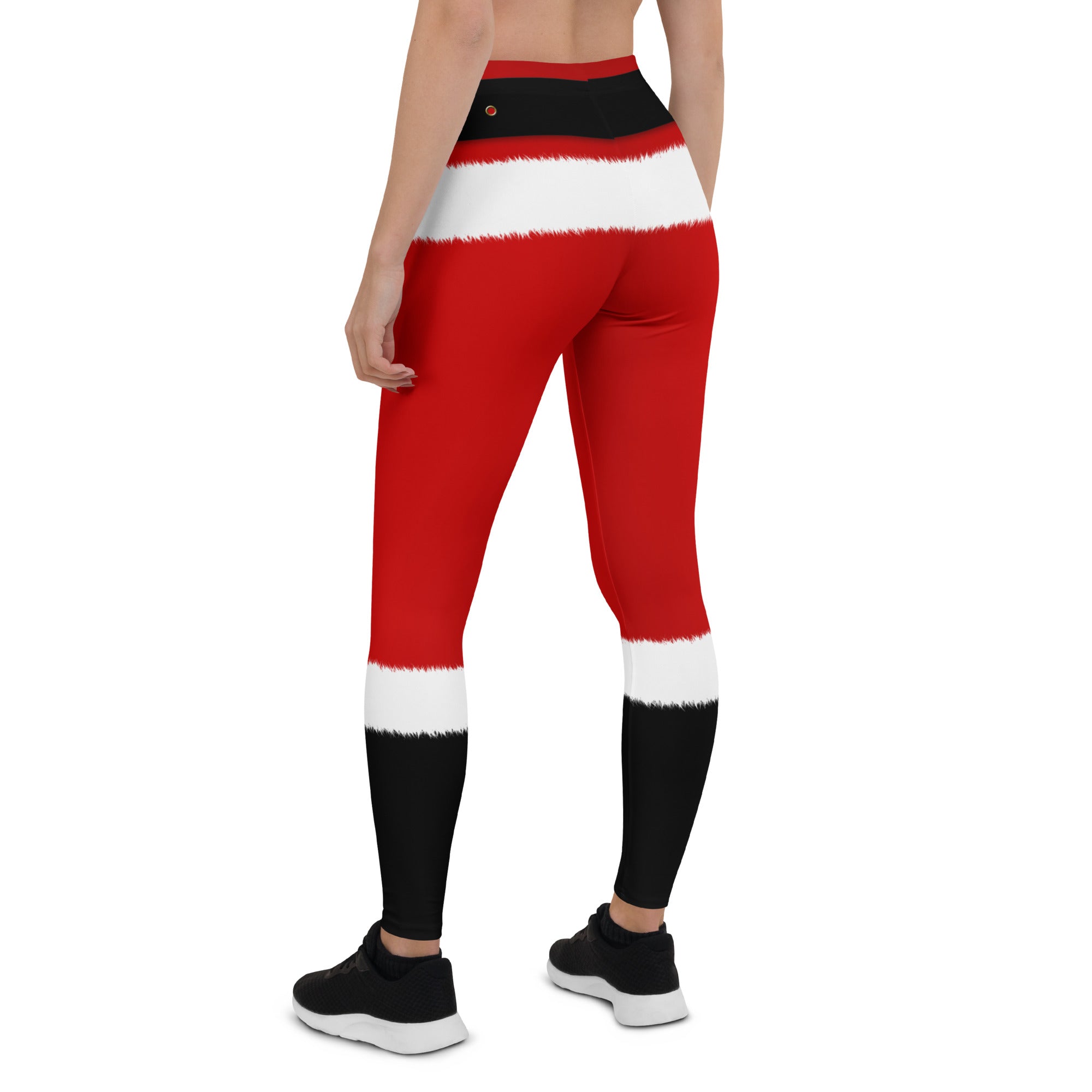 Santa's Simple Outfit Red Leggings