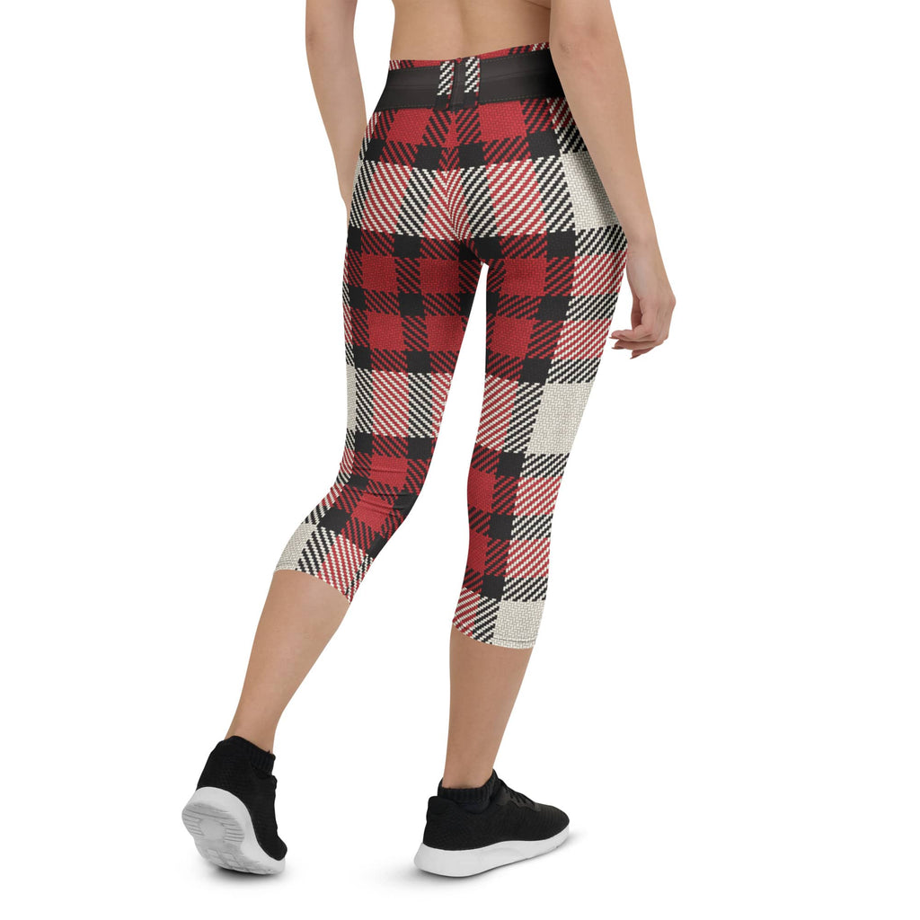 Santa's Tartan Capris