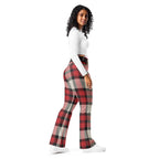 Santa's Tartan Flare Leggings