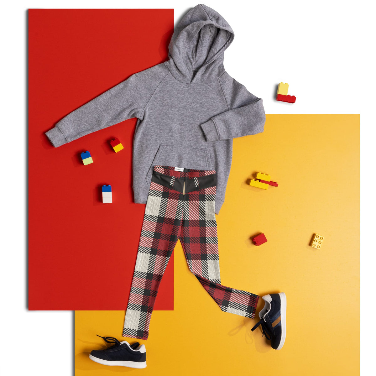 Santa's Tartan Kid's Leggings