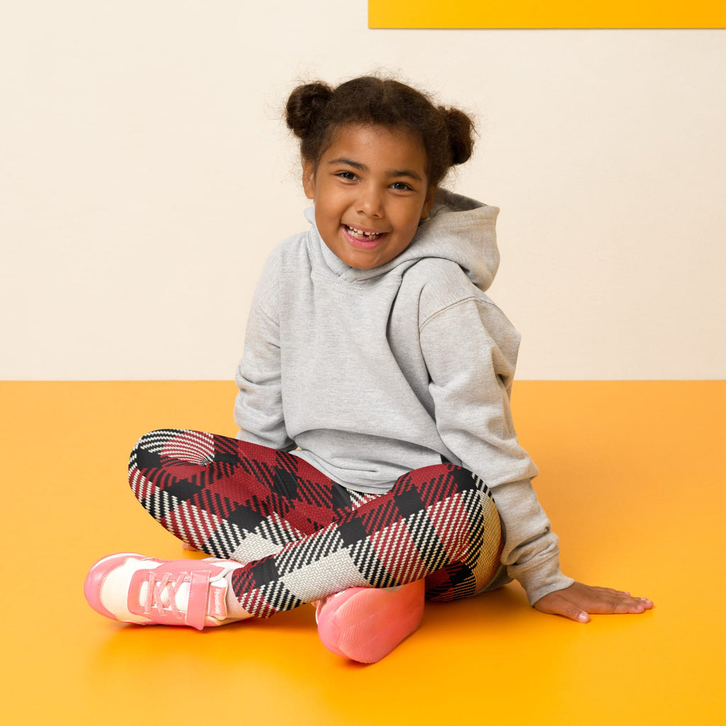 Santa's Tartan Kid's Leggings