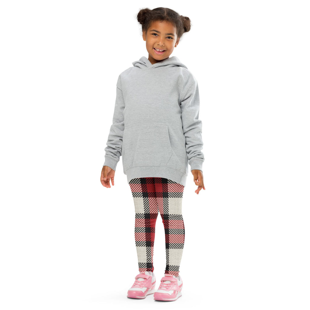 Santa's Tartan Kid's Leggings