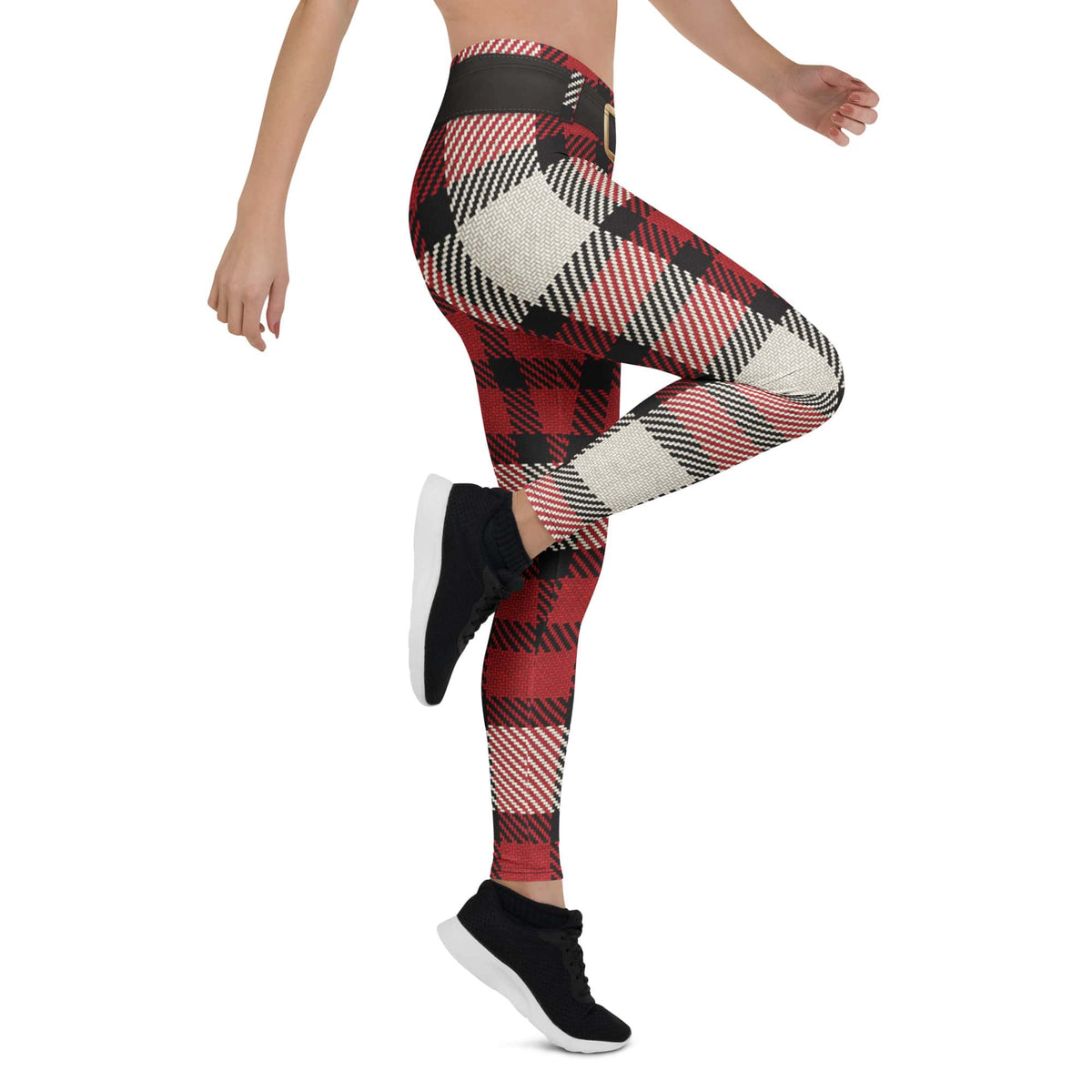 Santa's Tartan Leggings