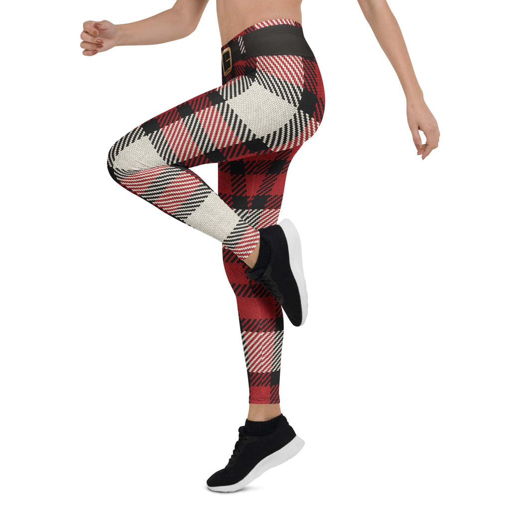 Santa's Tartan Leggings