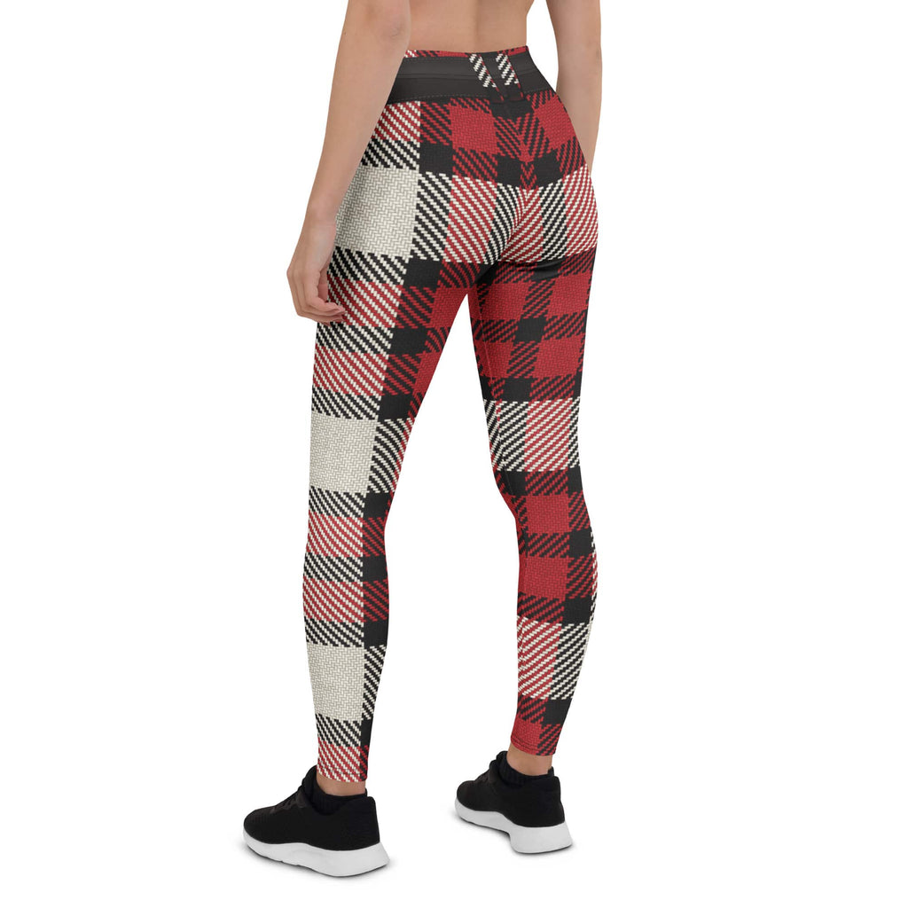 Santa's Tartan Leggings