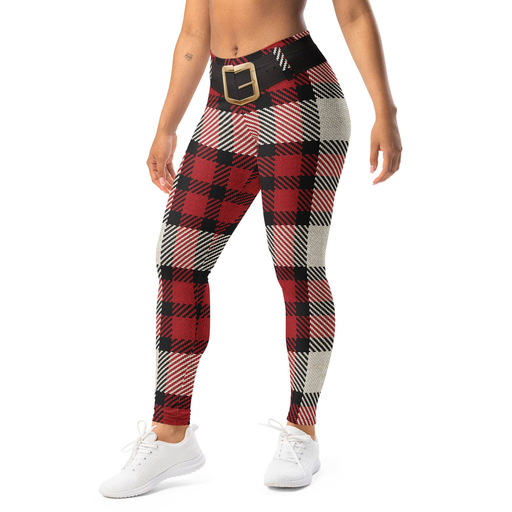 Santa's Tartan Leggings