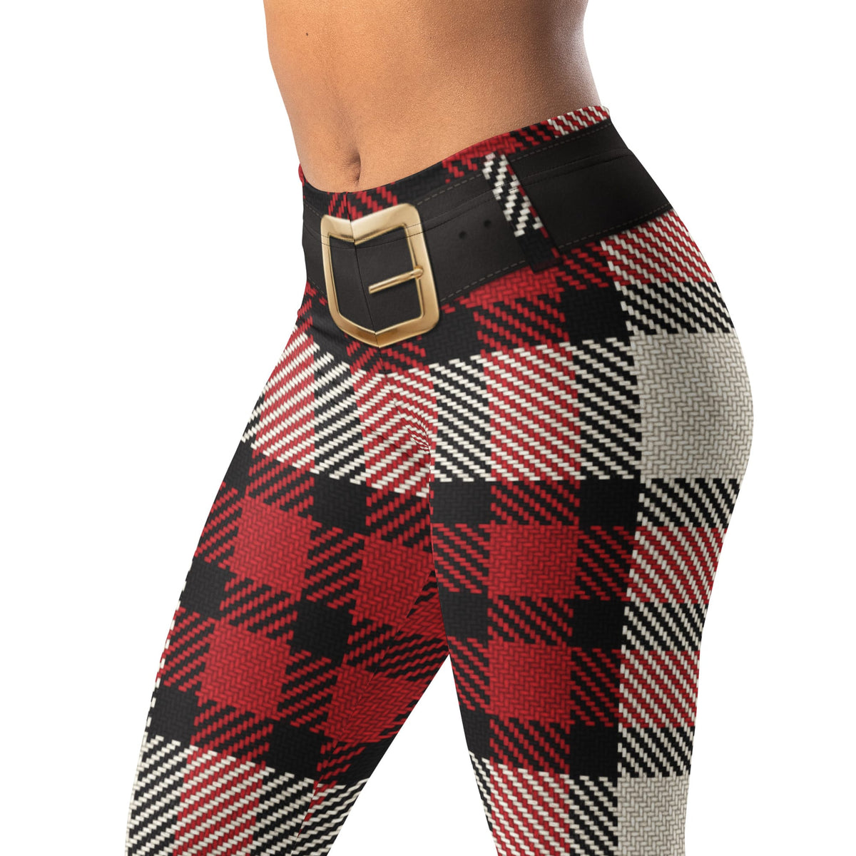 Santa's Tartan Leggings