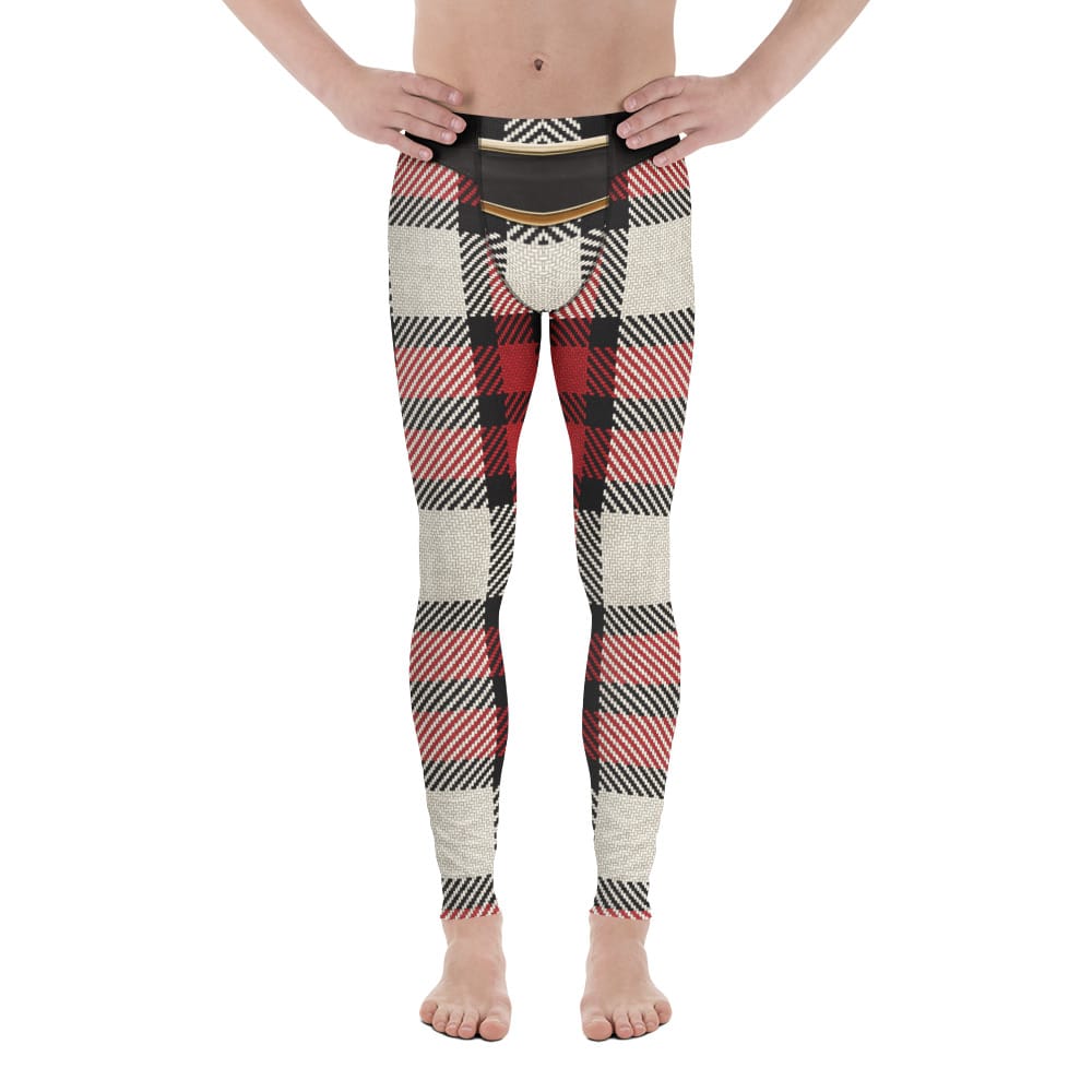 Santa's Tartan Men's Leggings