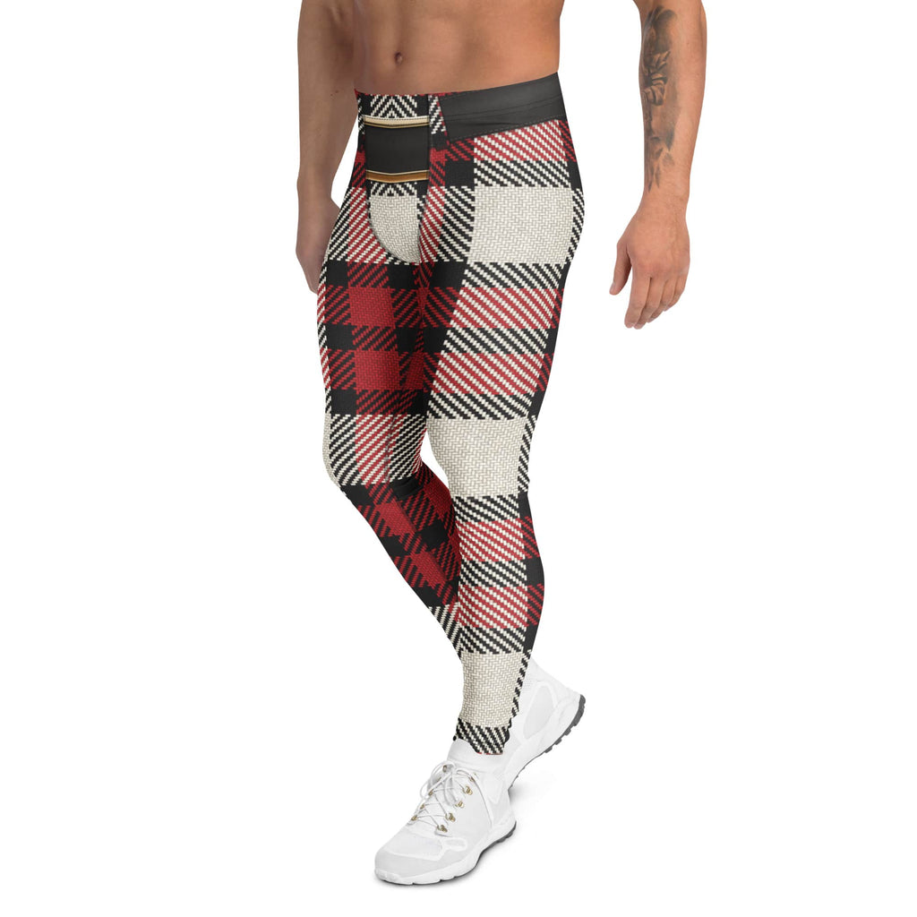 Santa's Tartan Men's Leggings